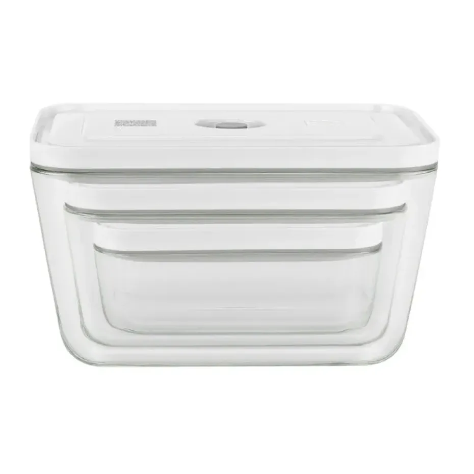 Fresh & save fiambrera al vacío 3 piezas, Vidrio borosilicatado
