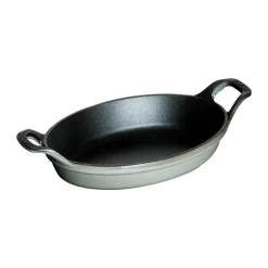 Fuente de horno Staub oval de hierro fundido 15 cm, Gris grafito