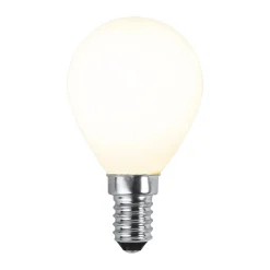 Fuente de luz regulable Lit E14 250lm LED filament, Opal, 3000K