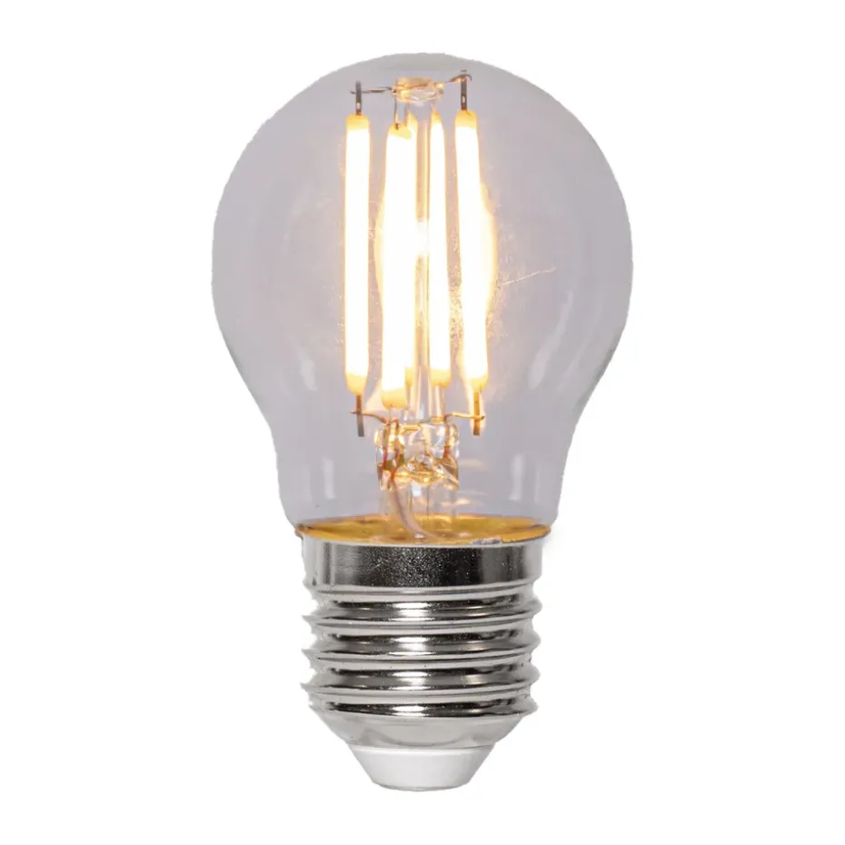 Fuente de luz regulable Lit E27 250lm filament, Transparente, 2100K