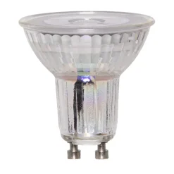 Fuente de luz regulable Lit GU10 230lm vidrio 36°, Transparente