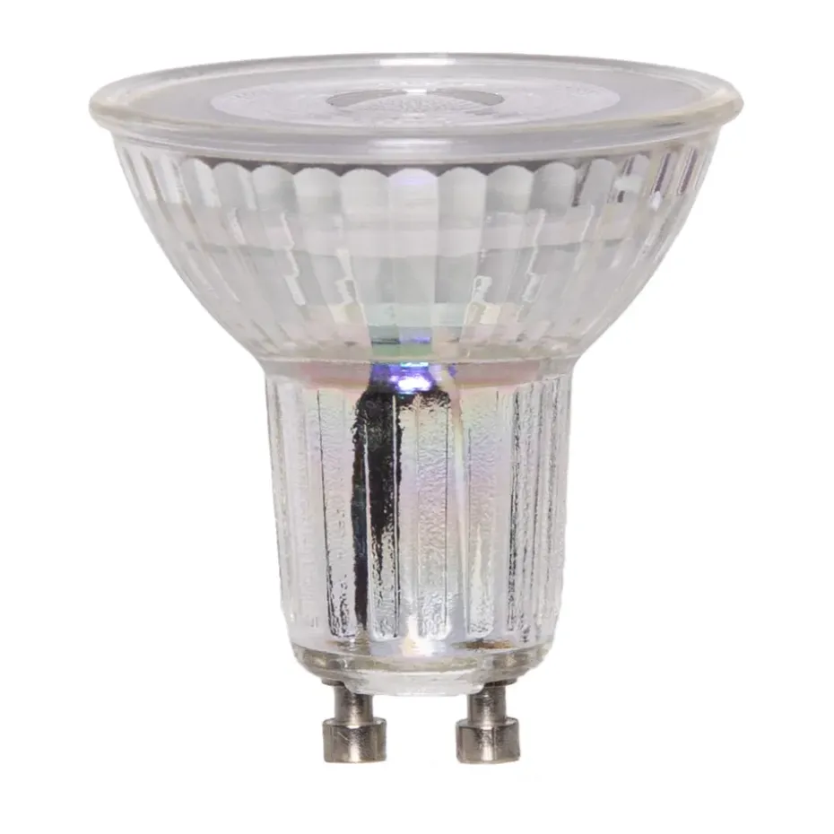 Fuente de luz regulable Lit GU10 230lm vidrio 36°, Transparente