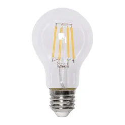 Fuente de luz regulable Lit E27 470lm, Transparente, 3000K