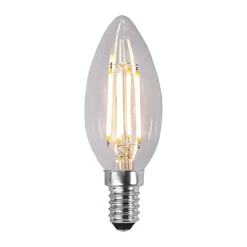 Fuente de luz regulable Lit E14 250lm filament, Transparente, 3000K
