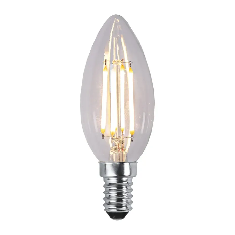 Fuente de luz regulable Lit E14 250lm filament, Transparente, 3000K