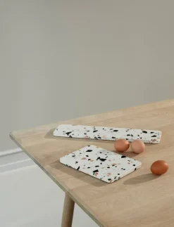 Fuente de servir SERVE-IT 40 cm, White terrazzo