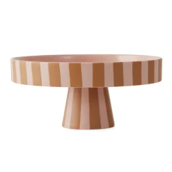 Fuente de servir Toppu Ø20 cm, Caramel-rose
