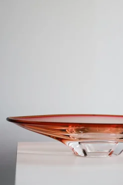 Fuente de servir Vision Ø52,5 cm, Rosa-ámbar