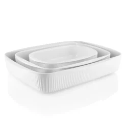 Fuente para horno Eva Trio Legio Nova blanco, 24,5x30,5 cm