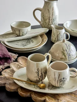 Fuente para servir Bea 8x35,5 cm, Natur