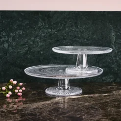 Fuente para tarta Kastehelmi Ø24 cm, transparente