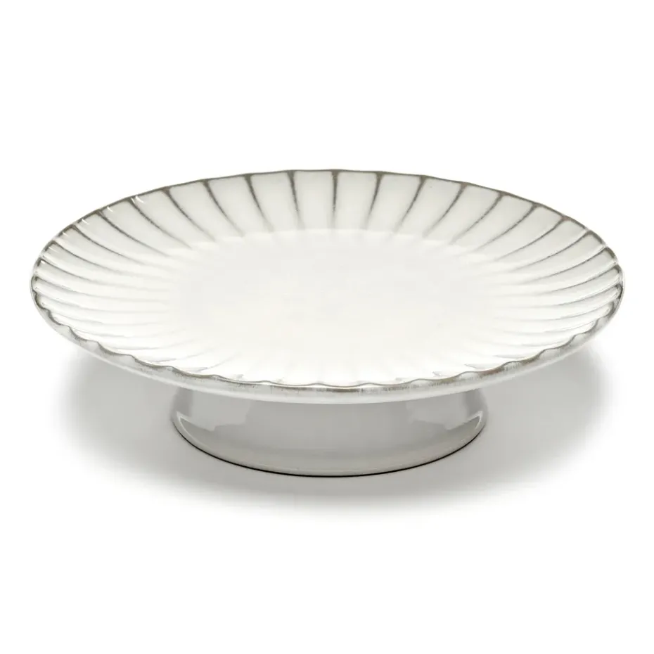 Fuente para tartas Inku L Ø24 cm, White