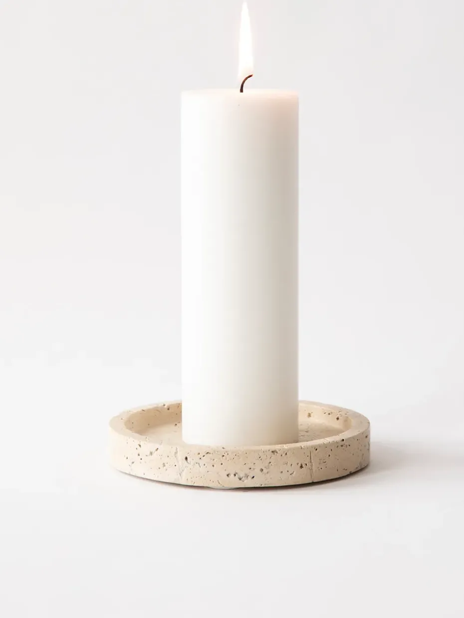 Fuente travertine, Ø15 cm