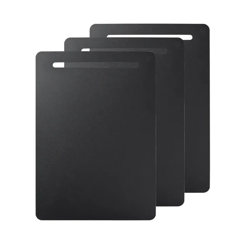 Functional Form Set de 3 tablas de cortar, negro