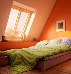 Funda de almohada Bæk&Bølge 50x60 cm, Verde-rosa claro