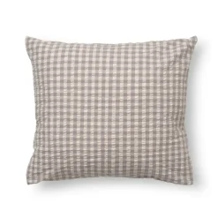 Funda de almohada Bæk&Bølge 50x60 cm, gris-abedul