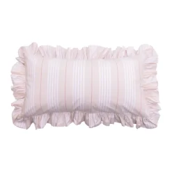 Funda de almohada Camicia Balza, Rosa claro, 50x90 cm