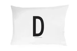 Funda de almohada Design Letters 70x50 cm, D