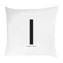 Funda de almohada Design Letters 60x50 cm, I