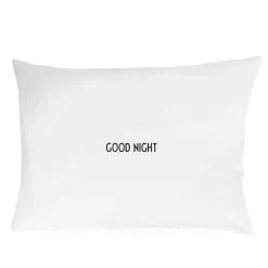 Funda de almohada Design Letters 70x50 cm, E