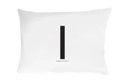 Funda de almohada Design Letters 70x50 cm, I