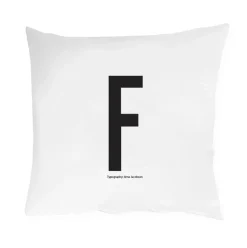 Funda de almohada Design Letters 60x50 cm, F