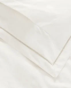 Funda de almohada Pearl Ladder Lace, 50x90 cm