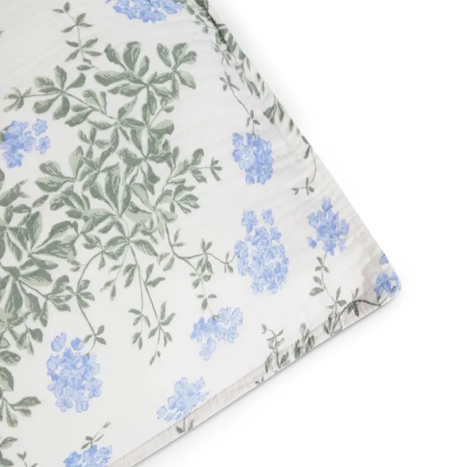 Funda de almohada Plumbago Muslin, 50x70 cm