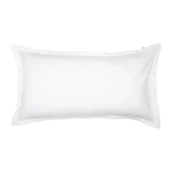 Funda de almohada Pousada Percale EKO, blanco, 50x90 cm