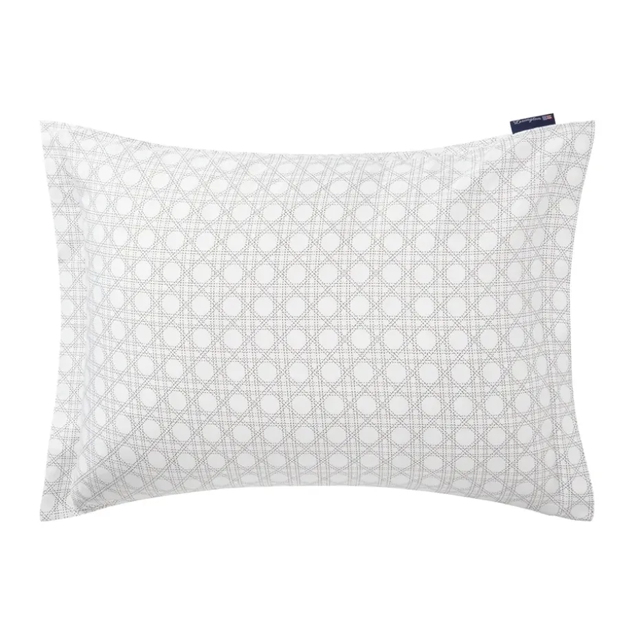 Funda de almohada Rattan Printed 50x60 cm, White