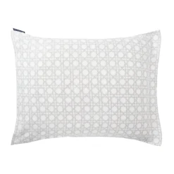 Funda de almohada Rattan Printed 50x60 cm, White