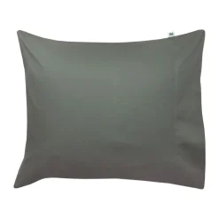 Funda de almohada Satina plain, Verde, 50x60 cm