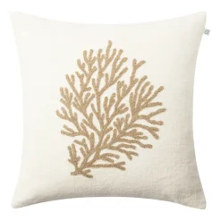 Funda de cojín Coral 50x50 cm, Khaki