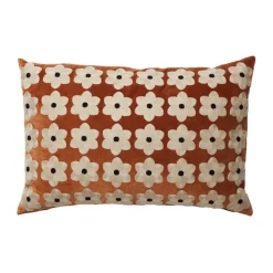 Funda de cojín Daisy 40x60 cm, Óxido