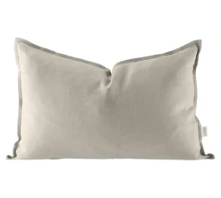 Funda de cojín de lino Calm 40x60 cm, Greige