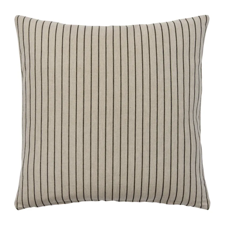 Funda de cojín Karen, Light beige-black, 50x50 cm