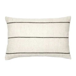 Funda de cojín Sigrid 40x60 cm, Light beige-black