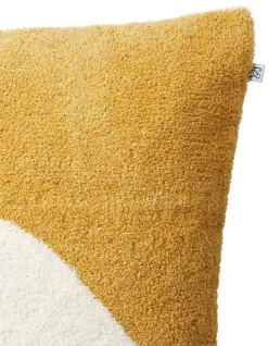 Funda de cojín Yogi 50x50 cm, Spicy yellow-off white