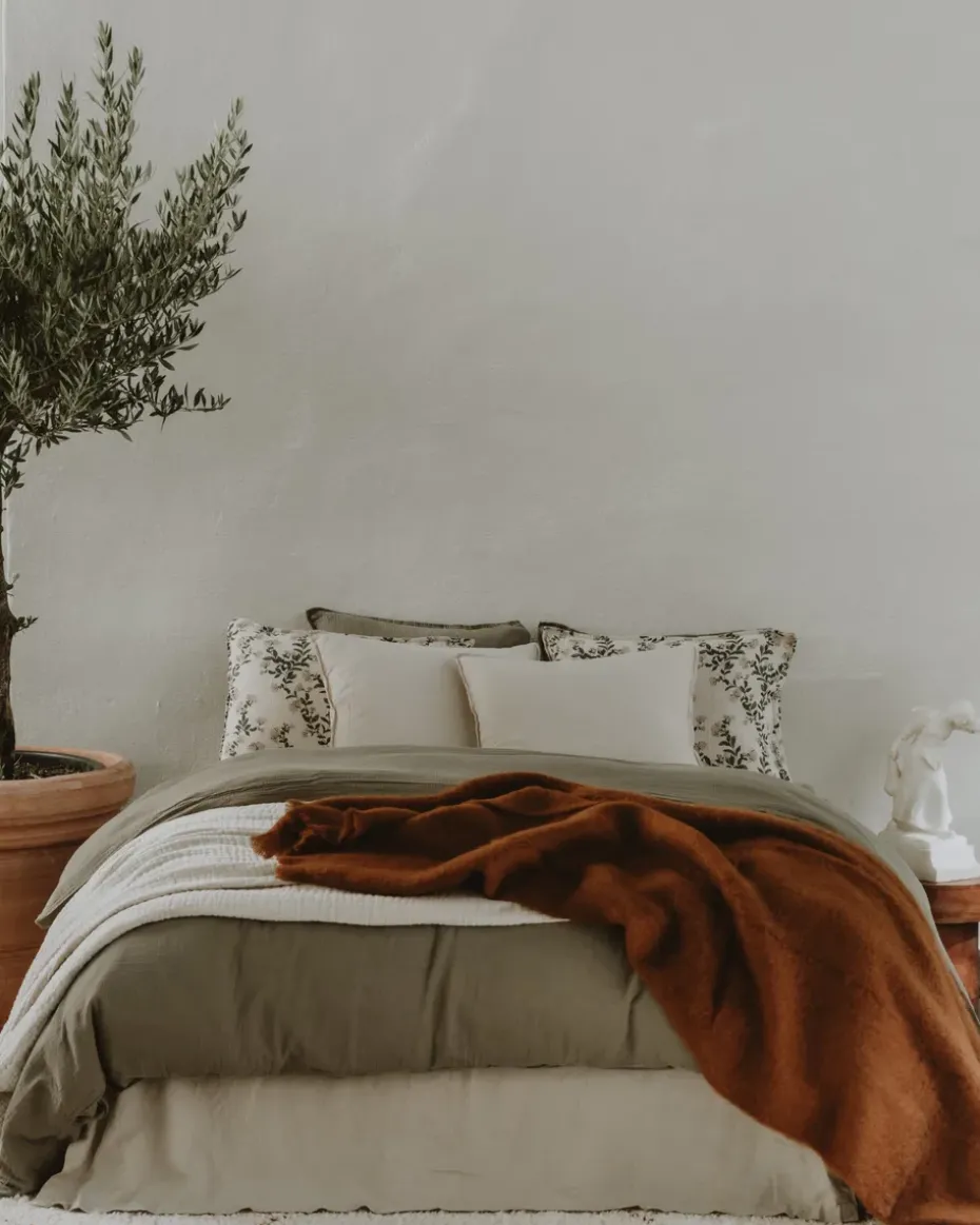 Funda nórdica Geranium Muslin doble, 220x240 cm