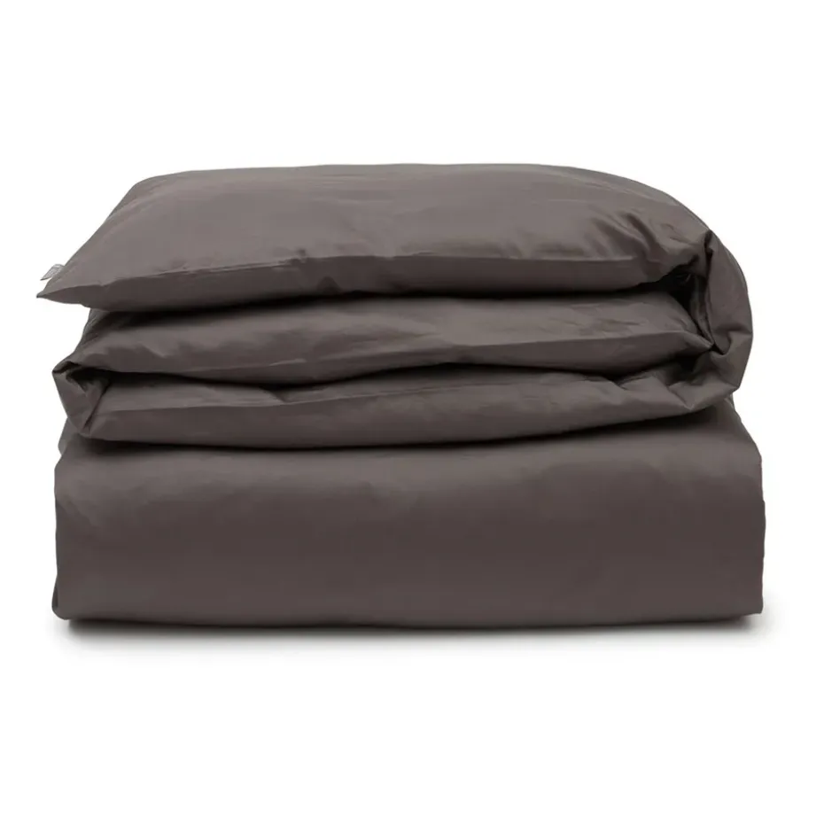 Funda nórdica Hotel Cotton Sateen 150x210 cm, Charcoal grey