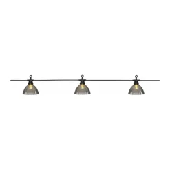 Guirnalda de luces Circus Shade 4,95 m, Gris