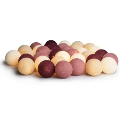 Guirnalda de luces Dusty Pink, 20 bolas