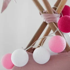 Guirnalda de luces Flamingo, 20 bolas