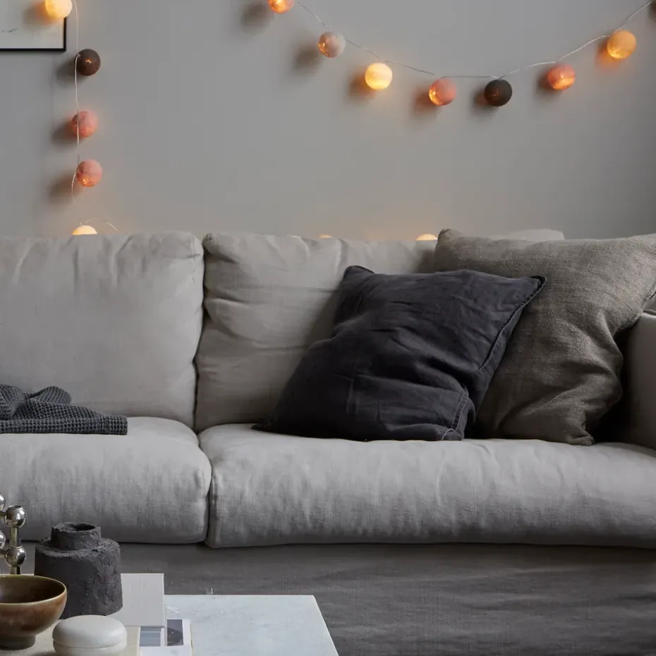 Guirnalda de luces Iris lights Blush, 35 bolas