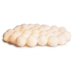 Guirnalda de luces Pure White, 20 bolas