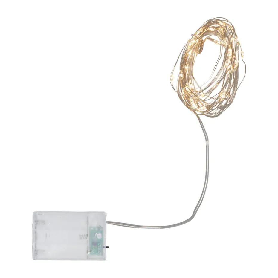 Guirnalda luminosa Dew Drop 400 cm, Plata