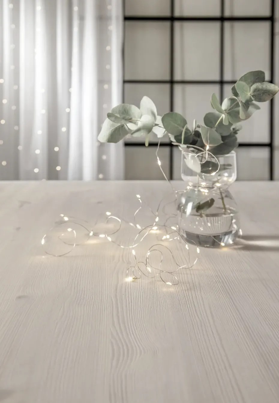 Guirnalda luminosa Dew Drop 400 cm, Plata