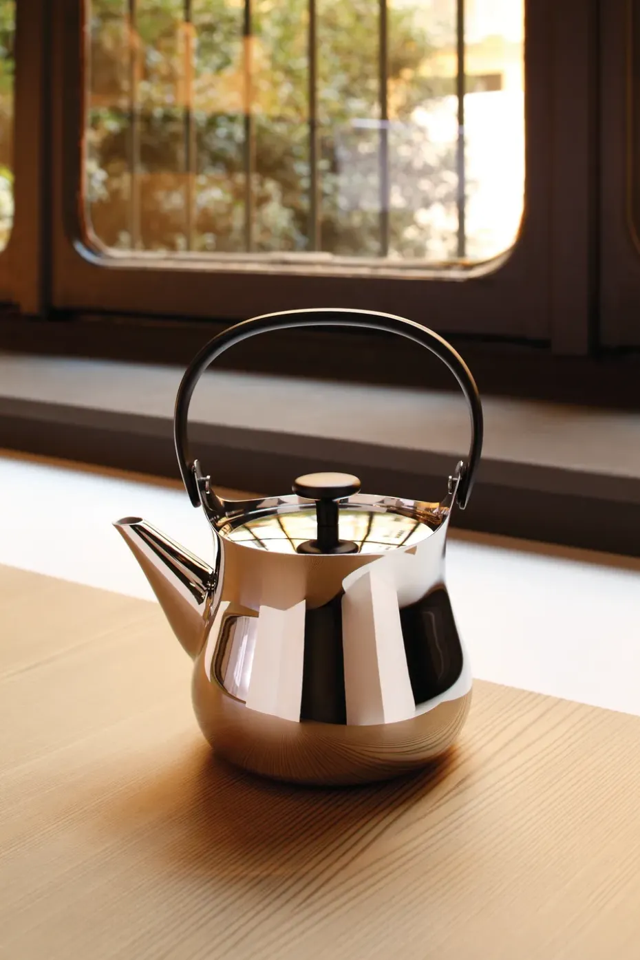 Hervidor de agua Cha, acero inoxidable