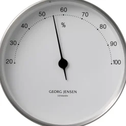 Higrómetro Henning Koppel 10 cm, Blanco