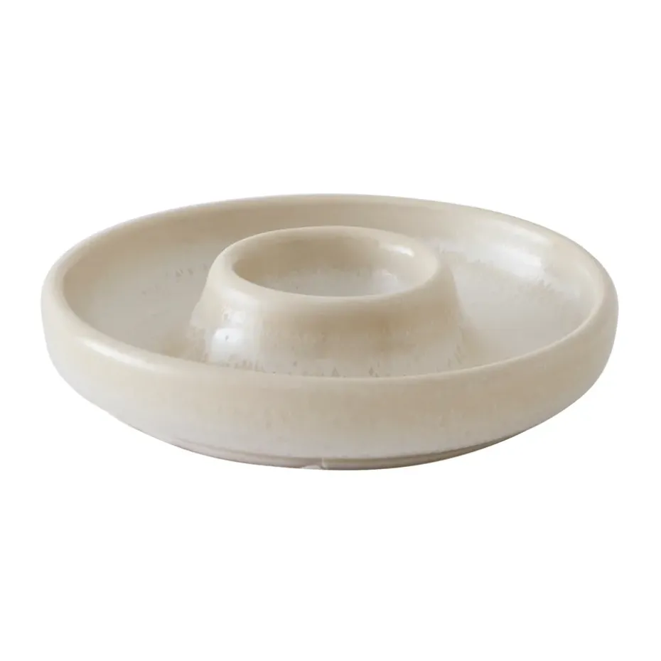 Huevera Granada Ø12 cm, Crema-beige